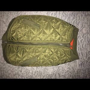 Top Paw Camo Green and Orange dog jacket